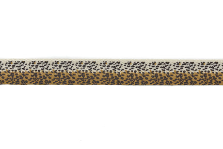 Fold-Over Elastic Cheetah Print 0.63"