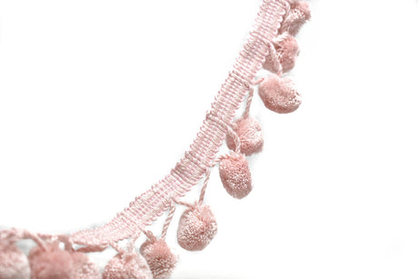 Pom-Pom Trim Puffy Dangling 2 Inch
