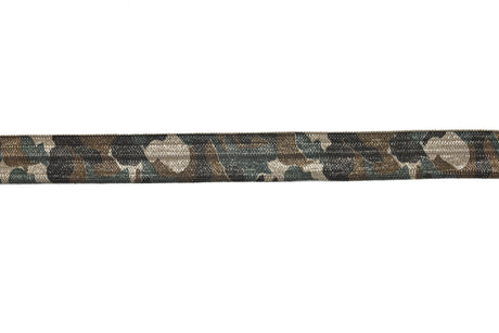 Fold-Over Elastic Camo Print 0.63"