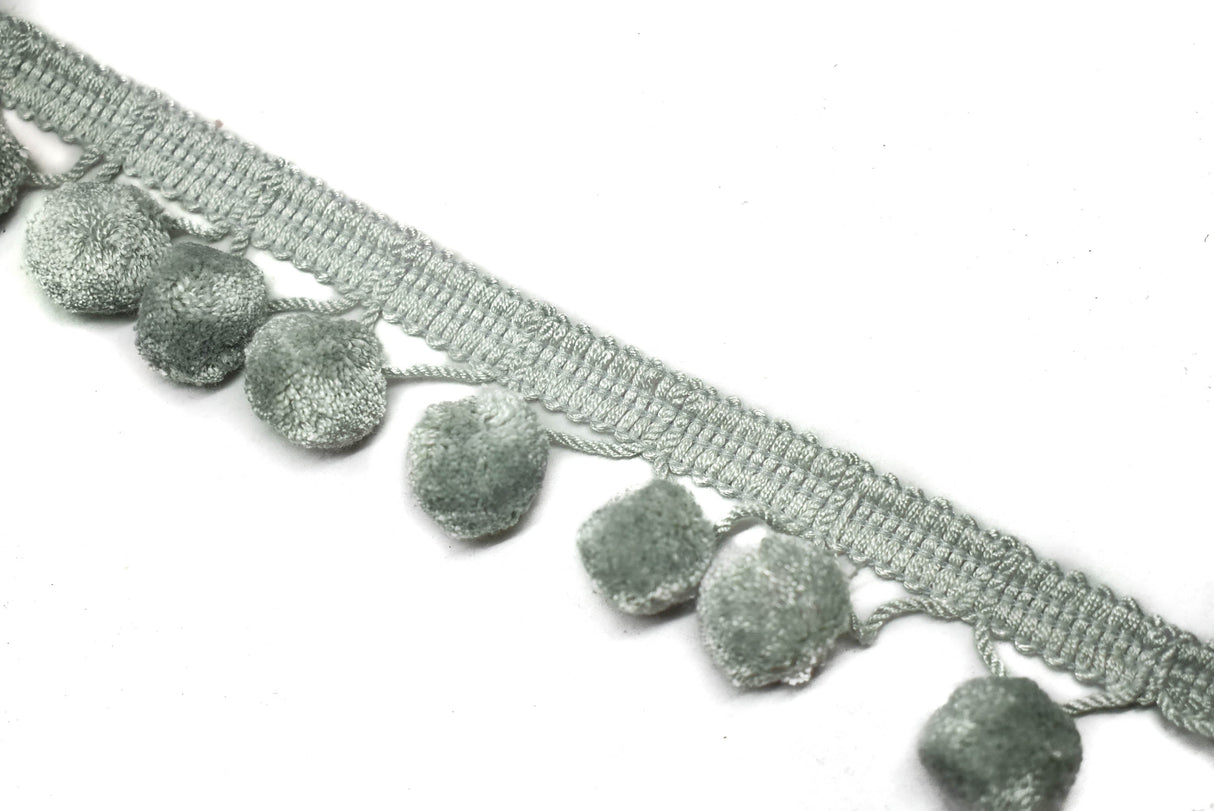 Pom-Pom Trim Puffy Dangling 2 Inch