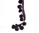 Pom-Pom Trim Puffy Dangling 2 Inch