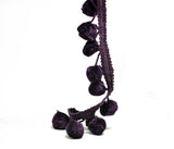 Pom-Pom Trim Puffy Dangling 2 Inch