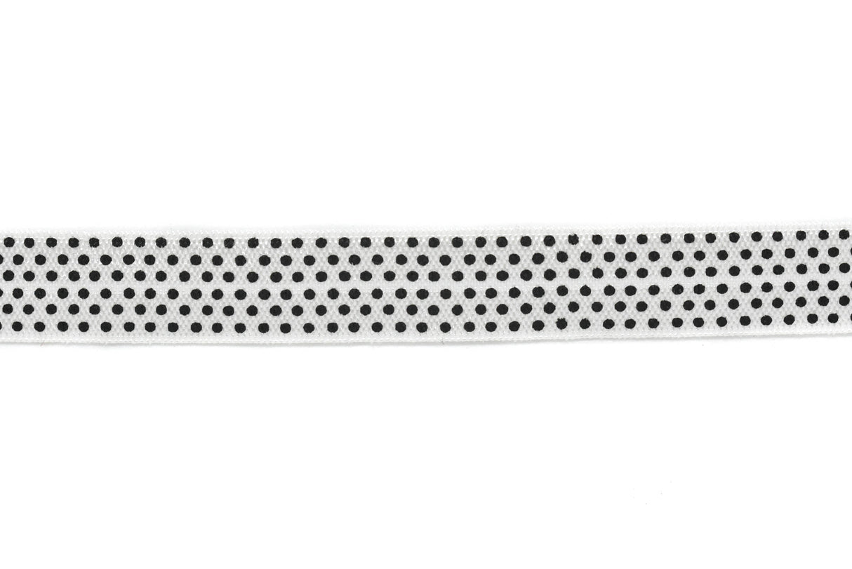 Fold-Over Elastic Polka Dot Print 0.63"