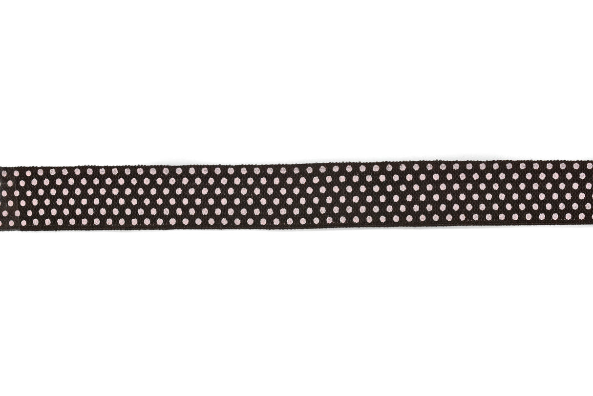 Fold-Over Elastic Polka Dot Print 0.63"