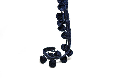 Pom-Pom Trim Puffy Dangling 2 Inch