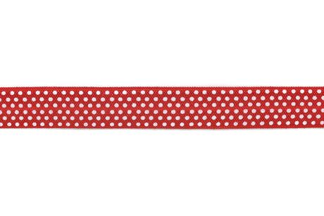 Fold-Over Elastic Polka Dot Print 0.63"