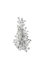 Crystal Rhinestone Floral Bouquet Brooch
