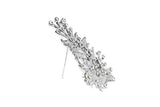 Crystal Rhinestone Floral Bouquet Brooch