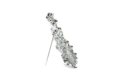 Crystal Rhinestone Floral Bouquet Brooch