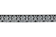 Fold-Over Elastic Damask Print 0.63"
