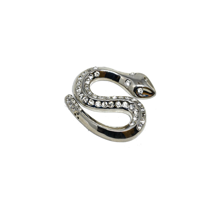 Rhinestone Snake Applique 2" x 2"