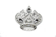 Crown Rhinestone Brooch