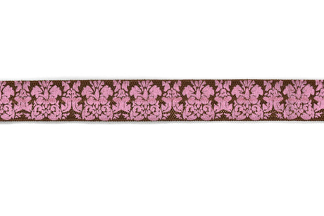 Fold-Over Elastic Damask Print 0.63"