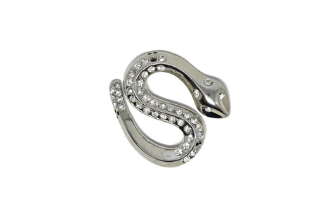 Rhinestone Snake Applique 2" x 2"