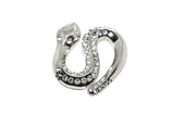 Rhinestone Snake Applique 2" x 2"