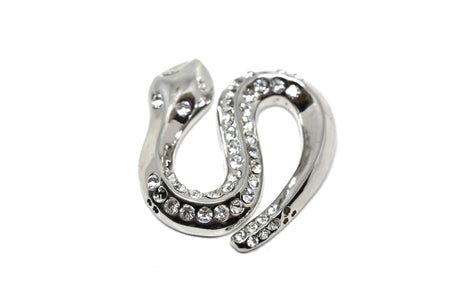 Rhinestone Snake Applique 2" x 2"