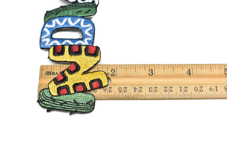 Embroidered Iron-On Indian Patch