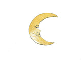 Embroidered Moon Iron-On Patch