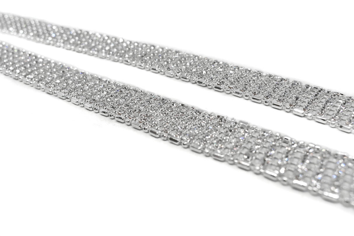 Rhinestone Necklace 12 Inch