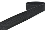 Woven Non-Roll Elastic Black 0.75in