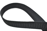 Woven Non-Roll Elastic Black 0.75in