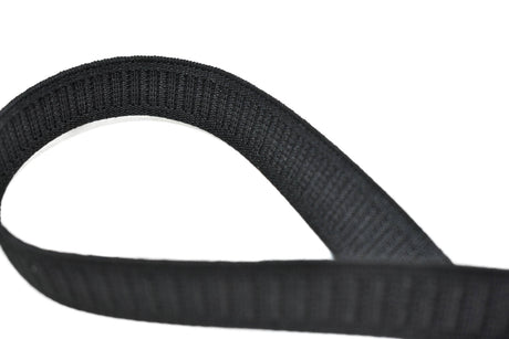 Woven Non-Roll Elastic Black 0.75in