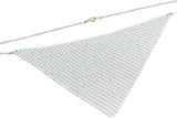 Metal Mesh Connector Checkered Black White