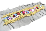 Embroidered Floral Mesh Lace Applique