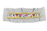Embroidered Floral Mesh Lace Applique