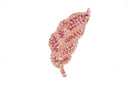 Leaf Rhinestone Beaded Applique