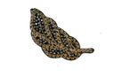 Leaf Rhinestone Beaded Applique