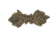 Rhinestone Beaded Leaf Applique