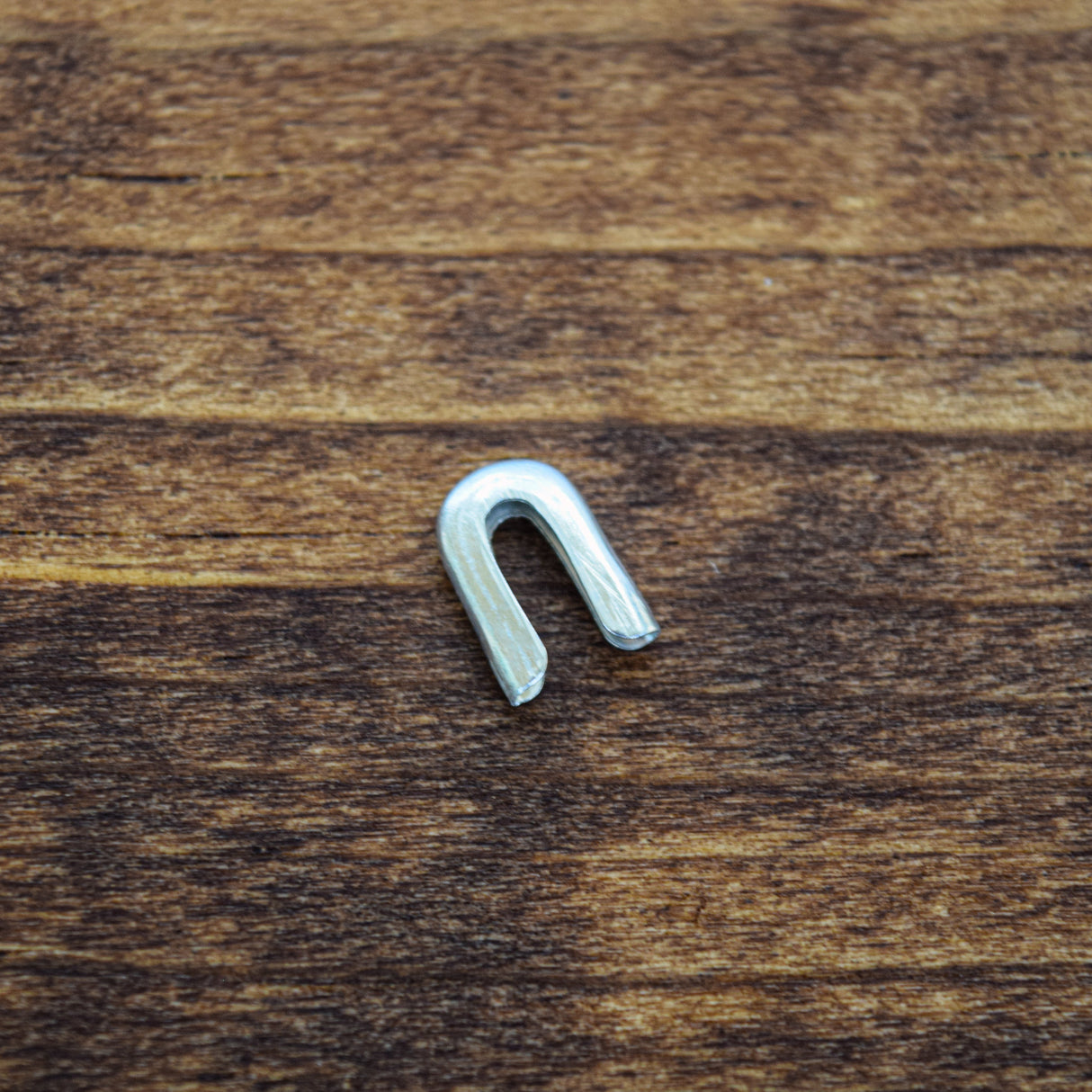 Metal Boning End Caps 1/4" Silver
