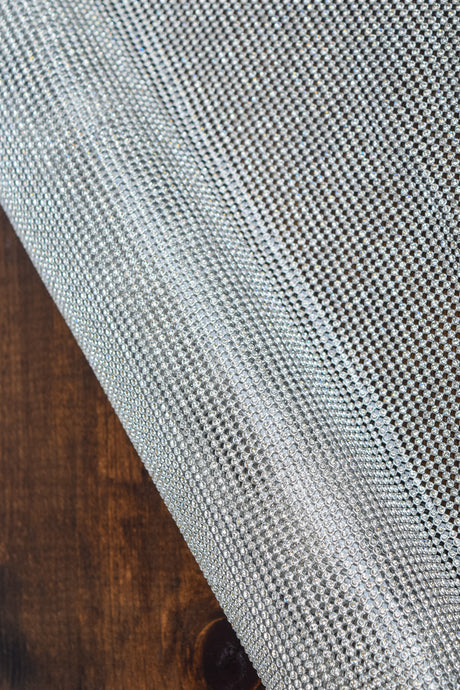 Rhinestone Sheet Gold Silver