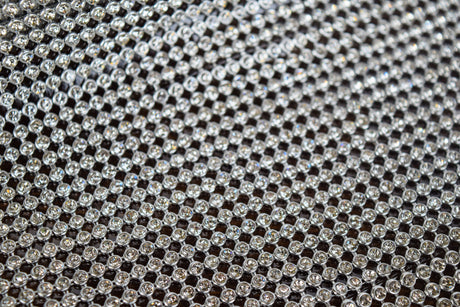 Rhinestone Sheet Gold Silver
