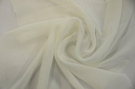 Polyester Chiffon Fabric - Super Soft, Flowy, Sheer, 58/60" Width, 100% Polyester (By The Continuous Yards & Bolts)