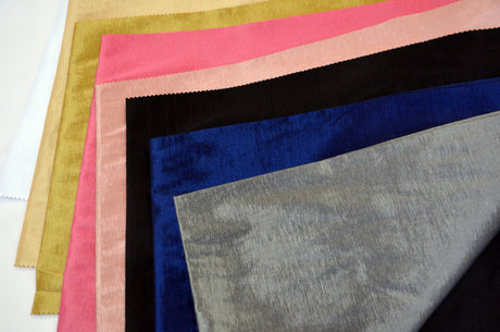 Stretch Taffeta Fabric - Multiple Solid Colors, 57/58" Width (Continuous Yards)