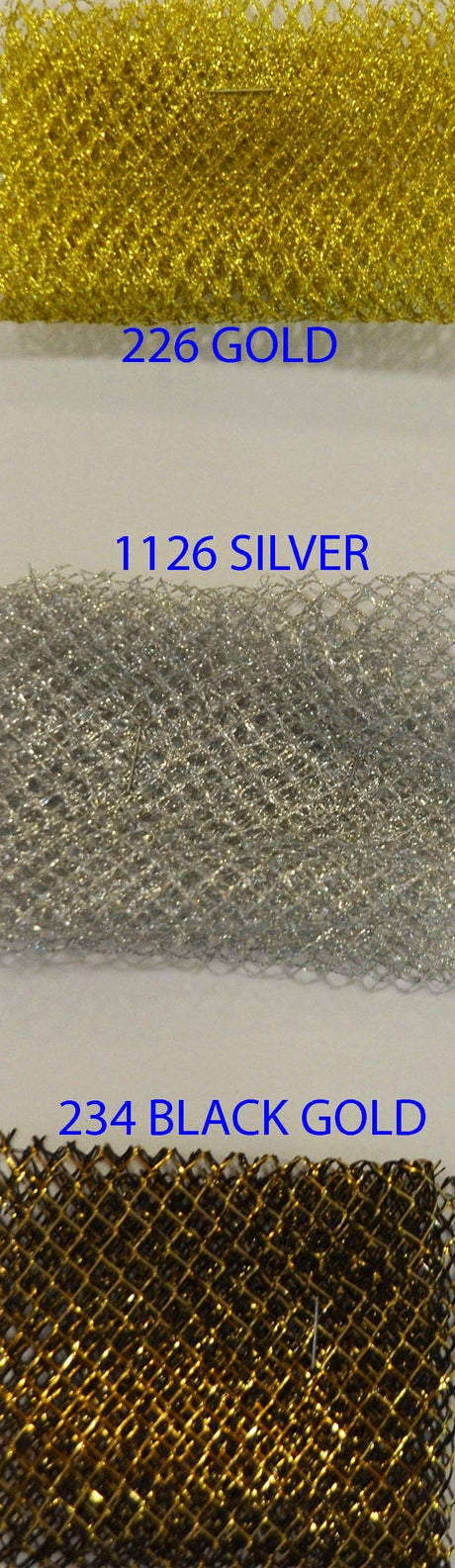 Metallic Lurex Mesh Metallic Net Fabric - Silver Metallic Fish Net, 58" Wide (1 Yard)
