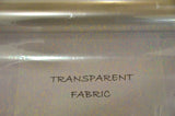 Iridescent Transparent TPU Fabric - Holographic Rainbow, 54" Width (Yards)