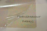 Iridescent Transparent TPU Fabric - Holographic Rainbow, 54" Width (Yards)