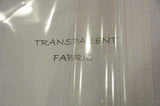 Transparent Glitter TPU Fabric - Holographic Rainbow, Waterproof, 54" Width (Yards)