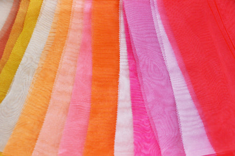 Crystal Organza Polyester Fabric - Sparkle Sheer, 58/60" Width, Yards & Bolts (1 Yard)
