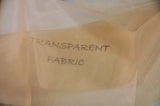 Crystal Organza Polyester Fabric - Sparkle Sheer, 58/60" Width, Yards & Bolts (1 Yard)