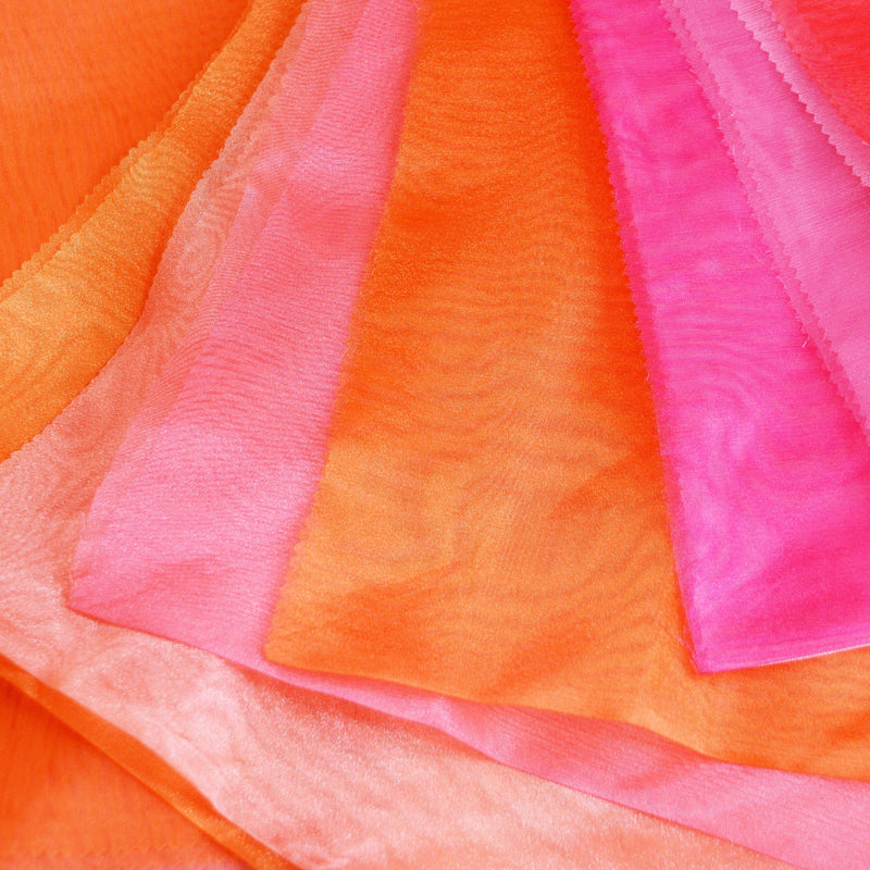 Crystal Organza Polyester Fabric - Sparkle Sheer, 58/60" Width, Yards & Bolts (1 Yard)