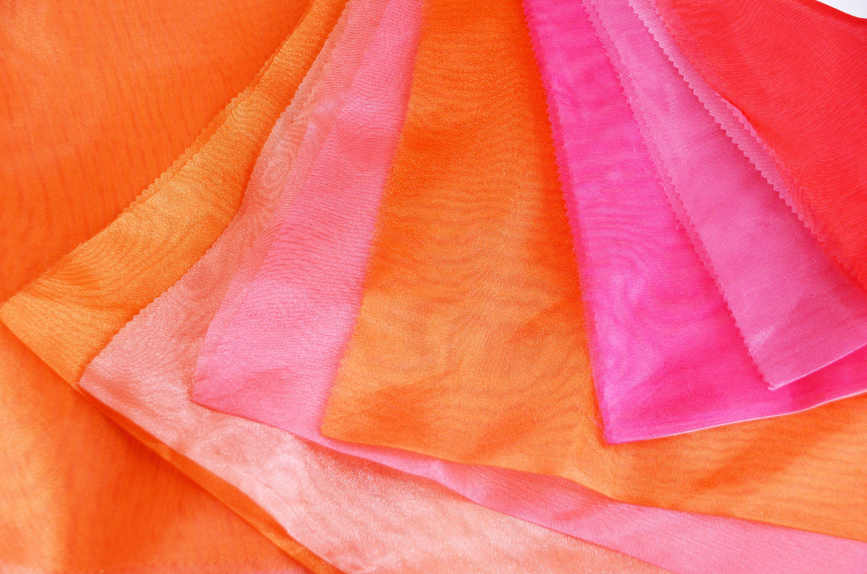 Crystal Organza Polyester Fabric - Sparkle Sheer, 58/60" Width, Yards & Bolts (1 Yard)