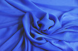 Double Georgette 100 Percent Polyester Fabric - Sheer Crepe Texture, 60" Width, Multiple Colors (1 Yard)