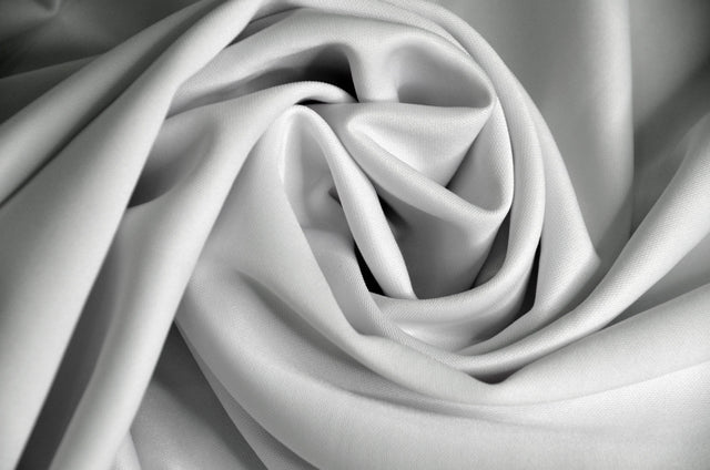 Double Knit Techno Polyester Spandex Fabric - Sublimation White, 240 GSM, 60" Wide (1 Yard)