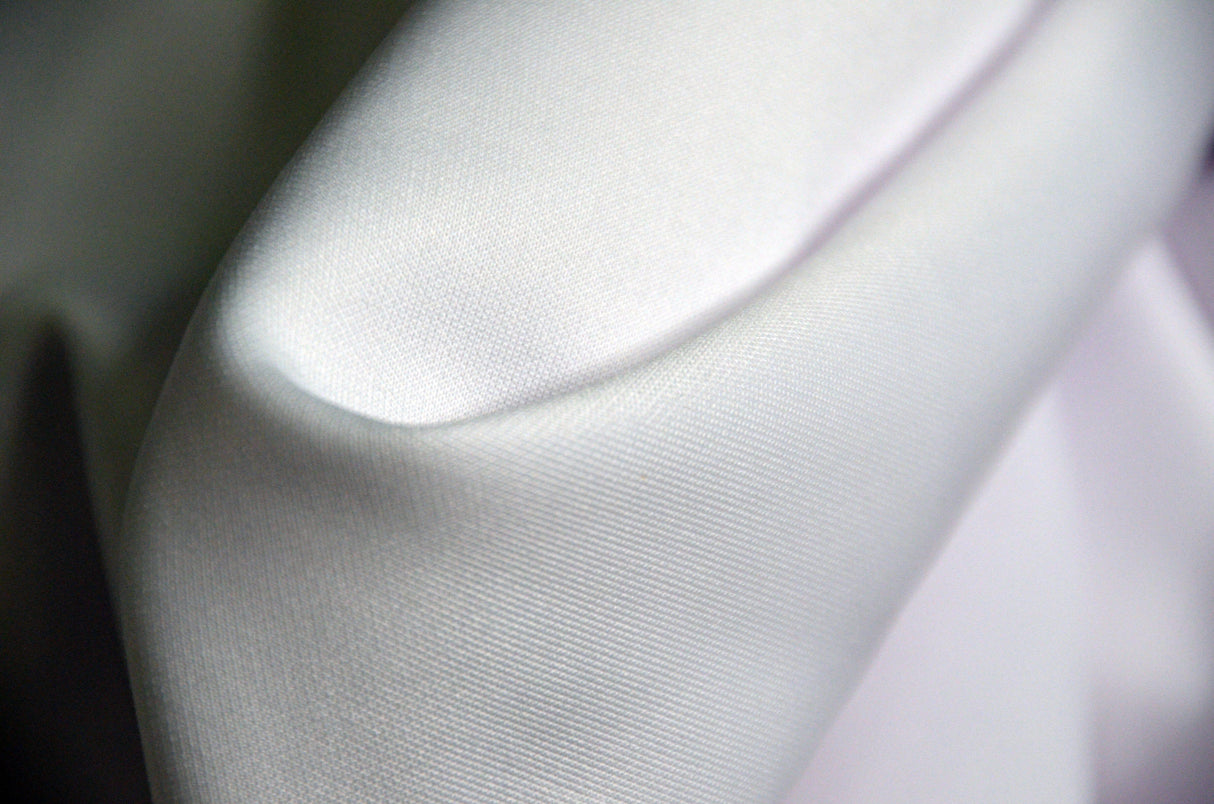 Double Knit Techno Polyester Spandex Fabric - Sublimation White, 240 GSM, 60" Wide (1 Yard)