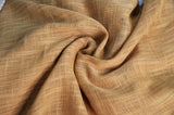 Faux Sheer Linen Polyester Fabric - Semi Sheer, Textured, 108" Wide, Multiple Colors (1 Yard)