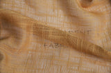 Faux Sheer Linen Polyester Fabric - Semi Sheer, Textured, 108" Wide, Multiple Colors (1 Yard)